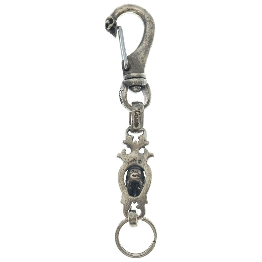 Bill Wall Leather/BWL(ビルウォールレザー) ×CRIME Crip Skull Horseshoe Pendant Top クライミー スカルクリップ スカル ホースシュー キーチェーン シルバー
