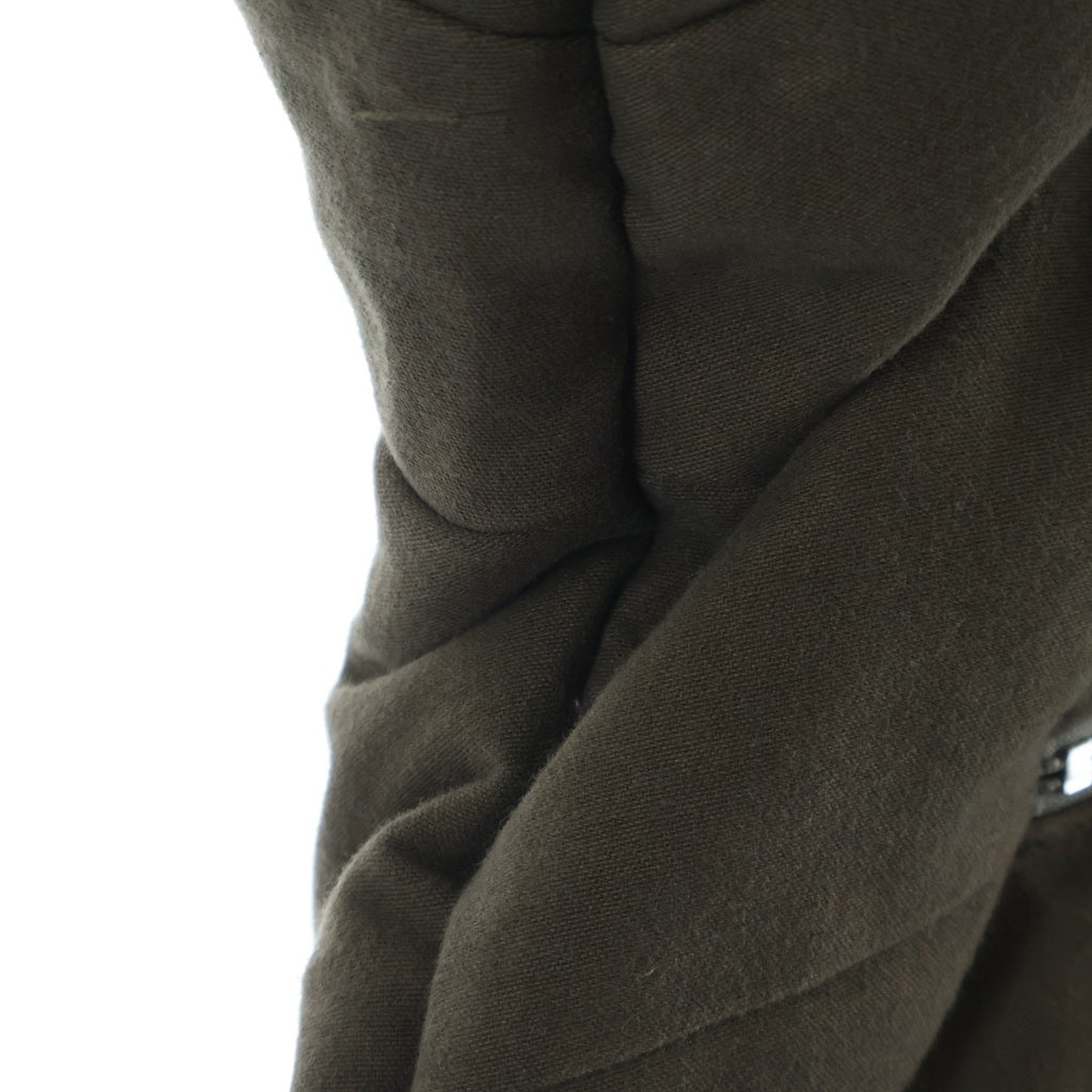 NO BRAND(ノーブランド) 【JUN/NAKAYAMA ジュンナカヤマ】SLIDE FUR DOWN JACKET スライド ファー ダウンジャケット ブラウン JN-FW25-022