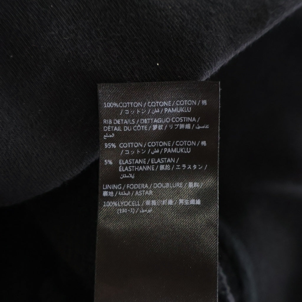 AMIRI(アミリ) Spirit Zip Parka スプリット ジップアップパーカー フーディー ブラック AMJYHD1118