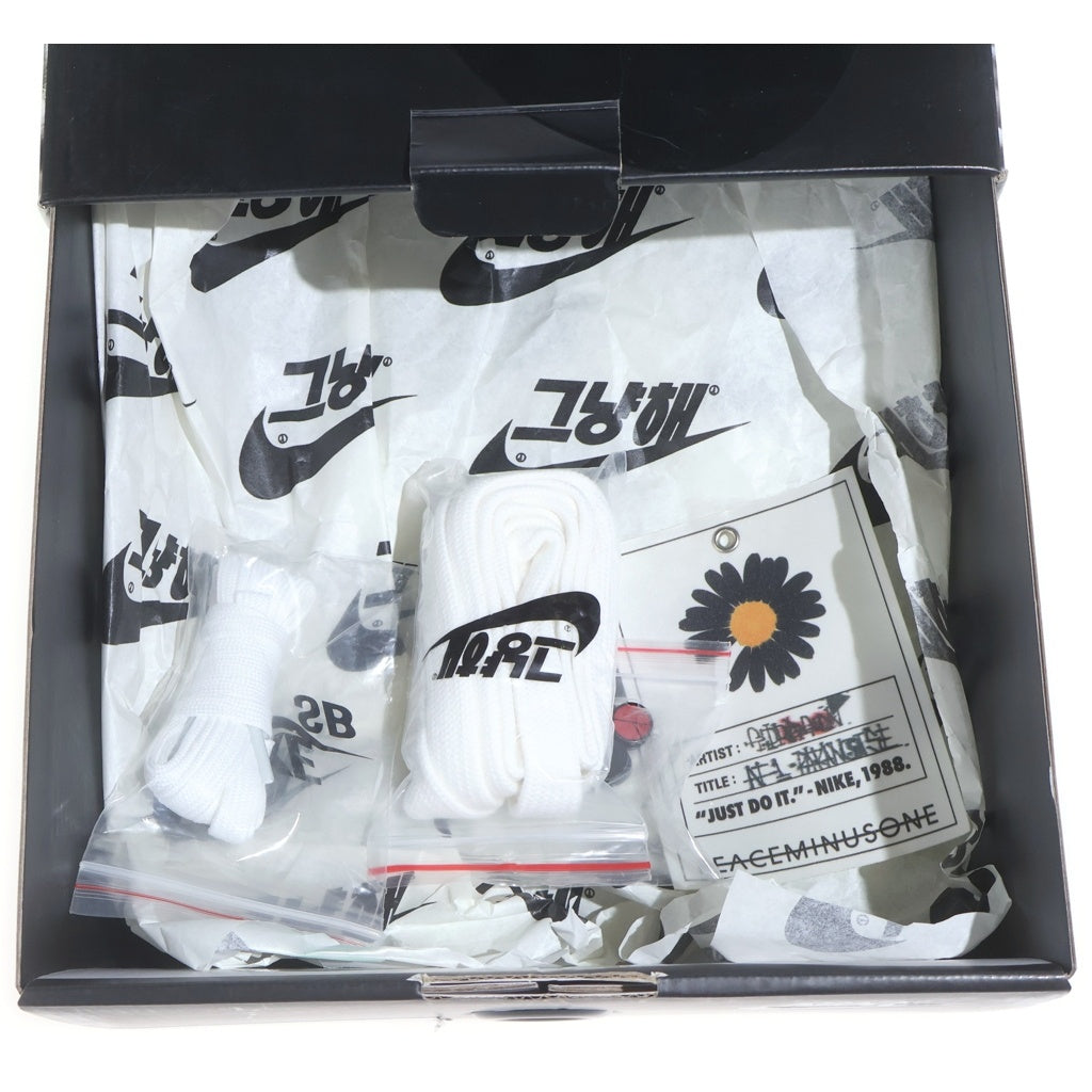 NIKE(ナイキ) ×PEACEMINUSONE AIR FORCE1 07 PARANOISE ピースマイナスワン エアフォース1 パラノイズ ローカットスニーカー ホワイト US9/27cm DD3223-100