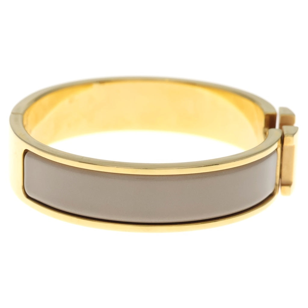 HERMES(エルメス) Click H Bracelet クリックHブレスレット ゴールド/ベージュ