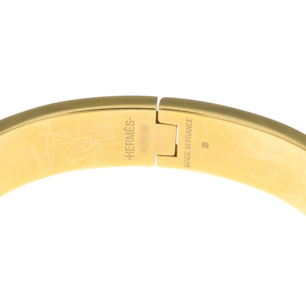 HERMES(エルメス) Click H Bracelet クリックHブレスレット ゴールド/ベージュ