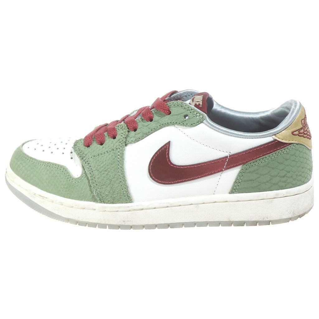 NIKE(ナイキ) AIR JORDAN1 LOW OG Chinese New Year of the Dragon エア ジョーダン 1 ローカットスニーカー グリーン US9/27cm FN3727-100
