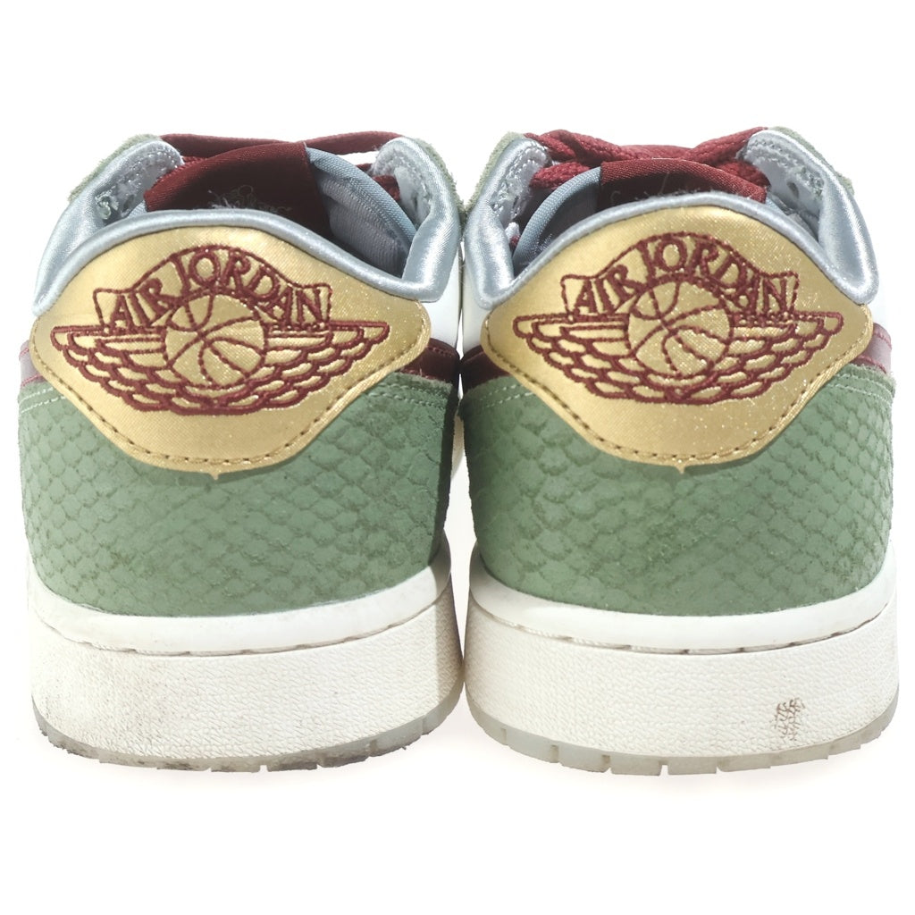 NIKE(ナイキ) AIR JORDAN1 LOW OG Chinese New Year of the Dragon エア ジョーダン 1 ローカットスニーカー グリーン US9/27cm FN3727-100