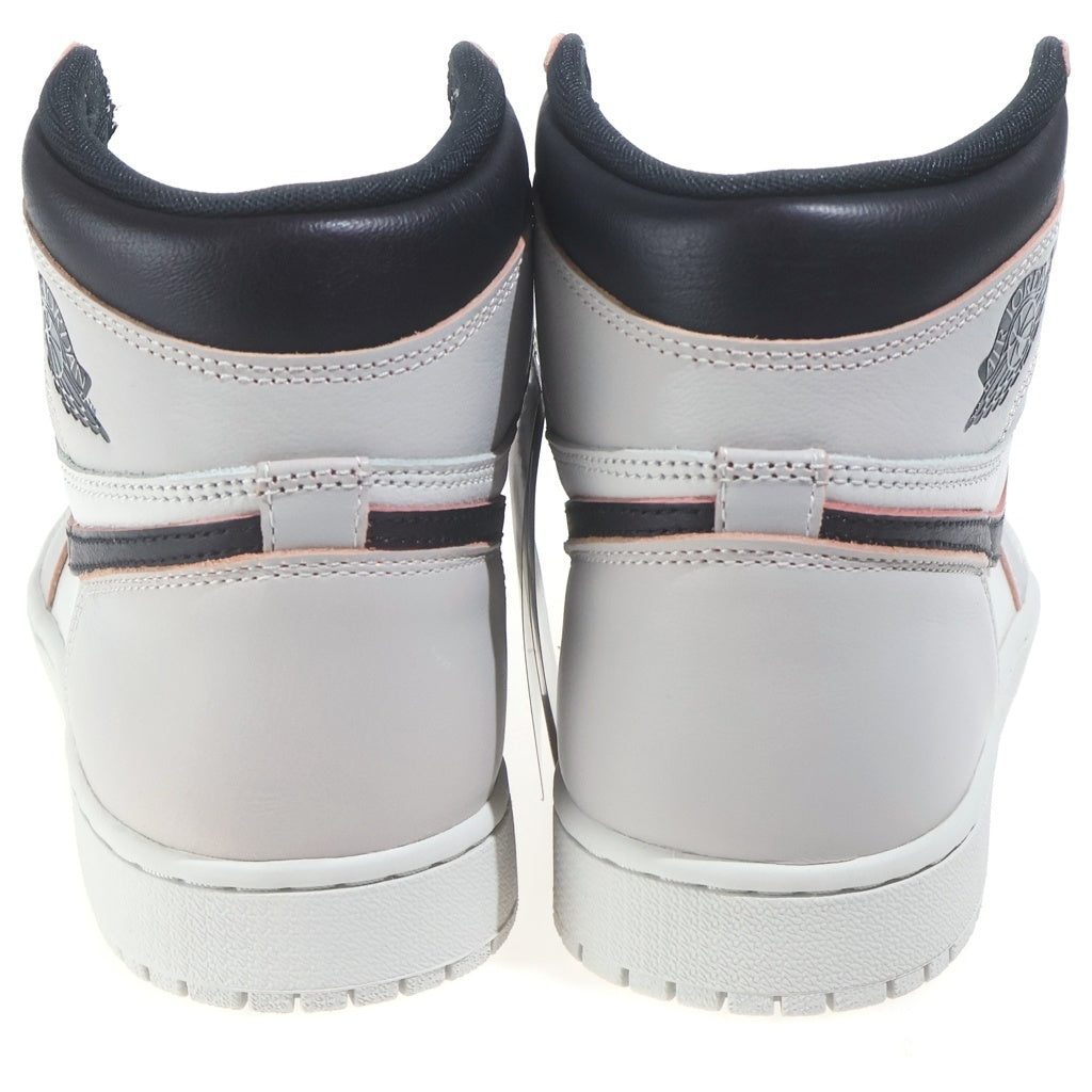 NIKE(ナイキ) AIR JORDAN 1 HIGH OG NYC TO PARIS エアジョーダン1 ハイカットスニーカー グレー US9.5/27.5cm CD6578-006
