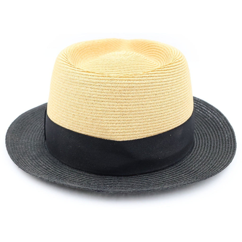 NEXUS7(ネクサスセブン) 2TONE STRAW HAT ツートーンストローハット ブラウン/ブラック MRS-NRS-G30 レディース