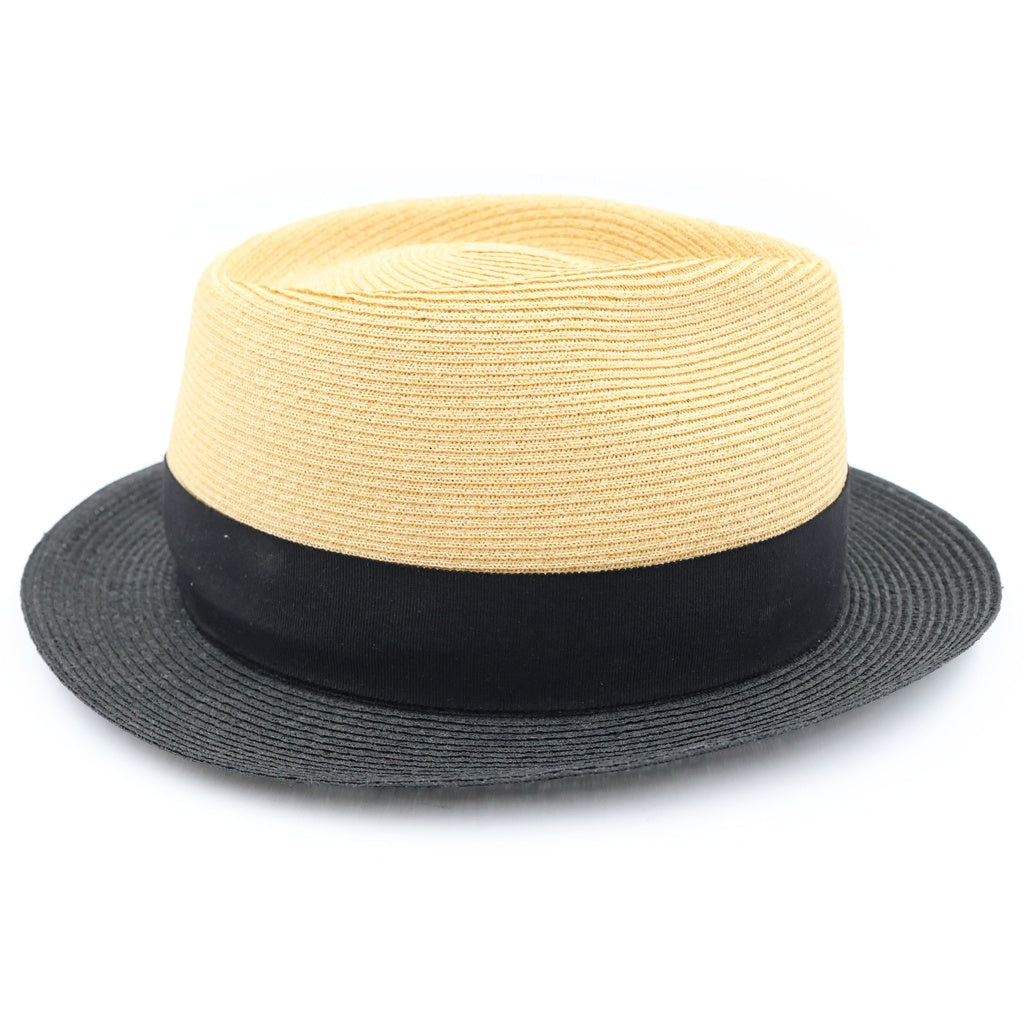 NEXUS7(ネクサスセブン) 2TONE STRAW HAT ツートーンストローハット ブラウン/ブラック MRS-NRS-G30 レディース
