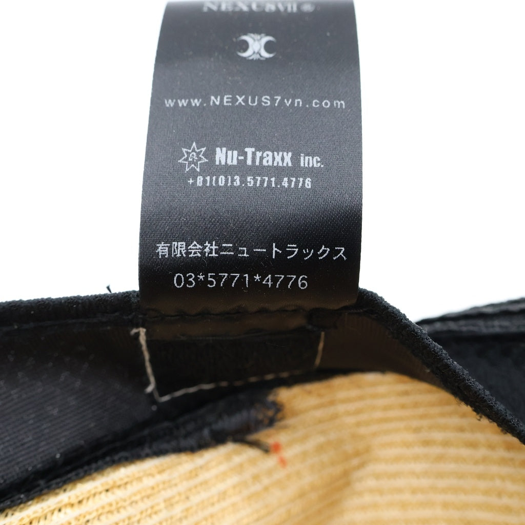 NEXUS7(ネクサスセブン) 2TONE STRAW HAT ツートーンストローハット ブラウン/ブラック MRS-NRS-G30 レディース