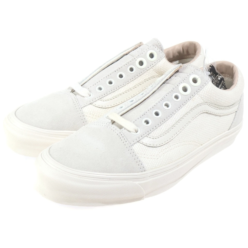 VANS(ヴァンズ) ×UNION OLD SKOOL ユニオン オールドスクール キャンバス ローカットスニーカー ベージュ US9.5/27.5cm VN0A36C8NK
