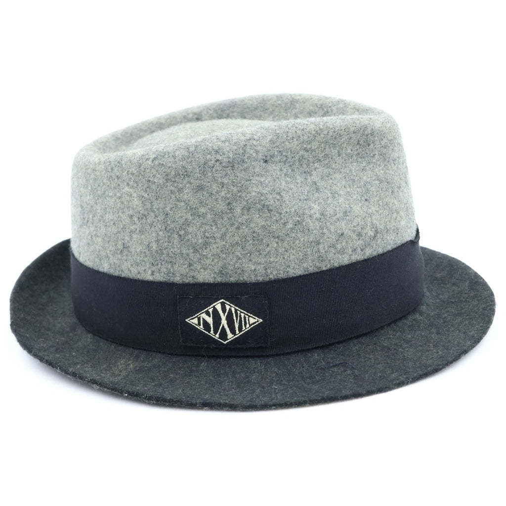 NEXUS7(ネクサスセブン) 2TONE WOOL HAT ツートーンウールハット グレー/ブラック 09AW-NXG-015