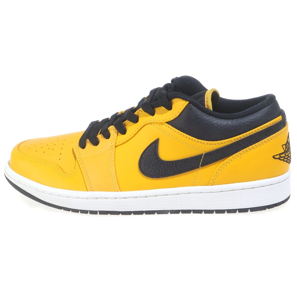 NIKE(ナイキ) Air Jordan 1 Low University Gold エアジョーダン1 ロー ユニバーシティゴールド ローカットスニーカー イエロー US9/27cm 553558-700