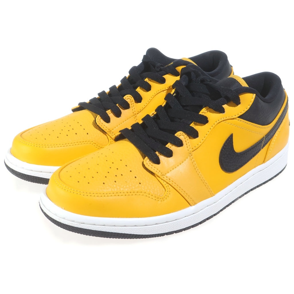 NIKE(ナイキ) Air Jordan 1 Low University Gold エアジョーダン1 ロー ユニバーシティゴールド ローカットスニーカー イエロー US9/27cm 553558-700