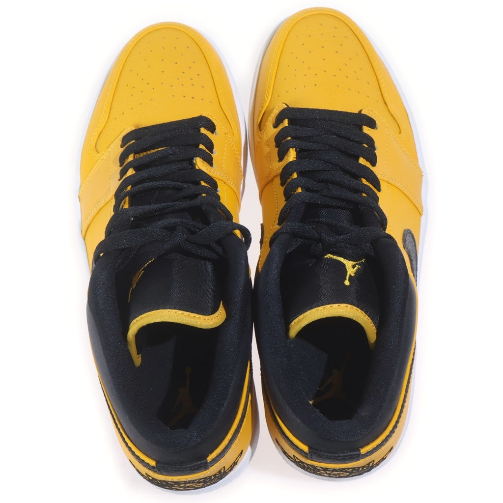 NIKE(ナイキ) Air Jordan 1 Low University Gold エアジョーダン1 ロー ユニバーシティゴールド ローカットスニーカー イエロー US9/27cm 553558-700