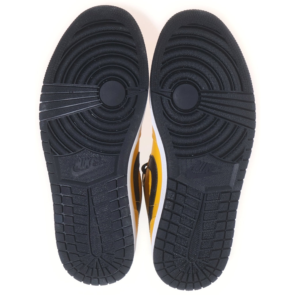 NIKE(ナイキ) Air Jordan 1 Low University Gold エアジョーダン1 ロー ユニバーシティゴールド ローカットスニーカー イエロー US9/27cm 553558-700