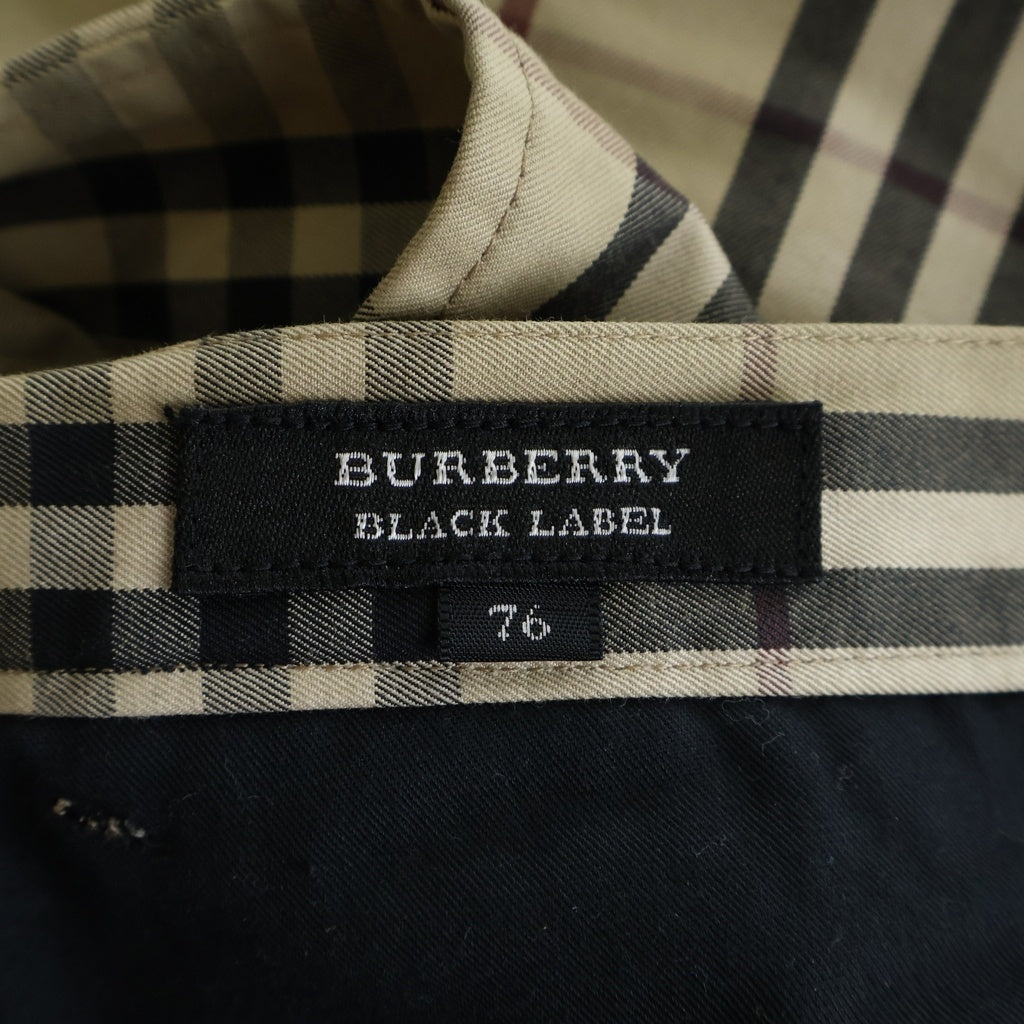 BURBERRY BLACK LABEL(バーバリー ブラックレーベル) ノバチェック カーゴハーフパンツ ショーツ ベージュ