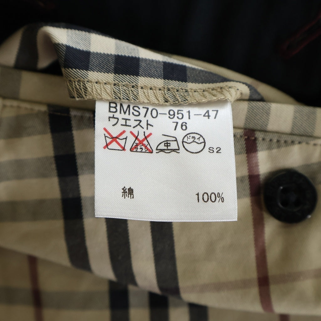 BURBERRY BLACK LABEL(バーバリー ブラックレーベル) ノバチェック カーゴハーフパンツ ショーツ ベージュ