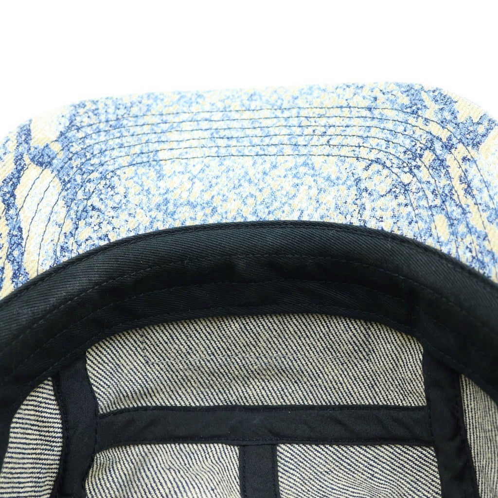 SUPREME(シュプリーム) 24FW Denim Camp Cap Snake デニムキャンプキャップ スネーク マルチ