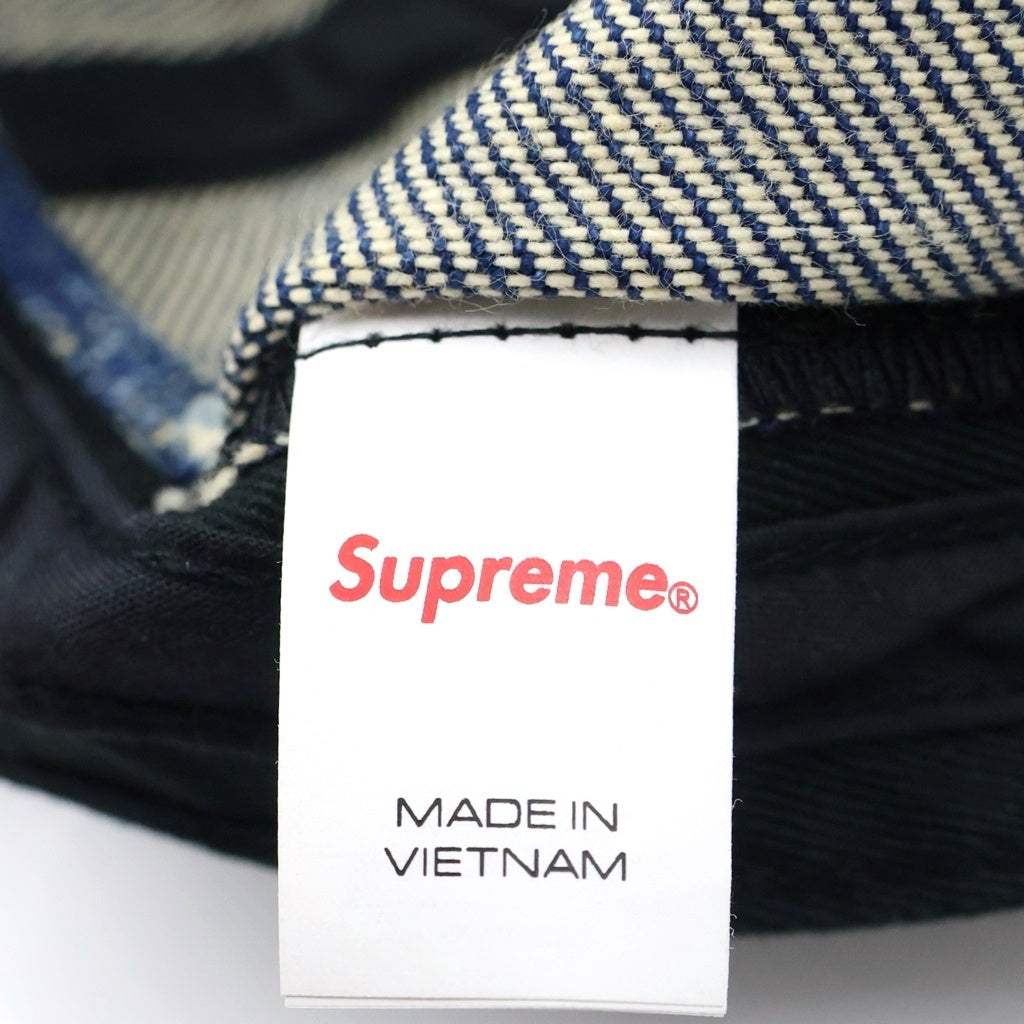 SUPREME(シュプリーム) 24FW Denim Camp Cap Snake デニムキャンプキャップ スネーク マルチ