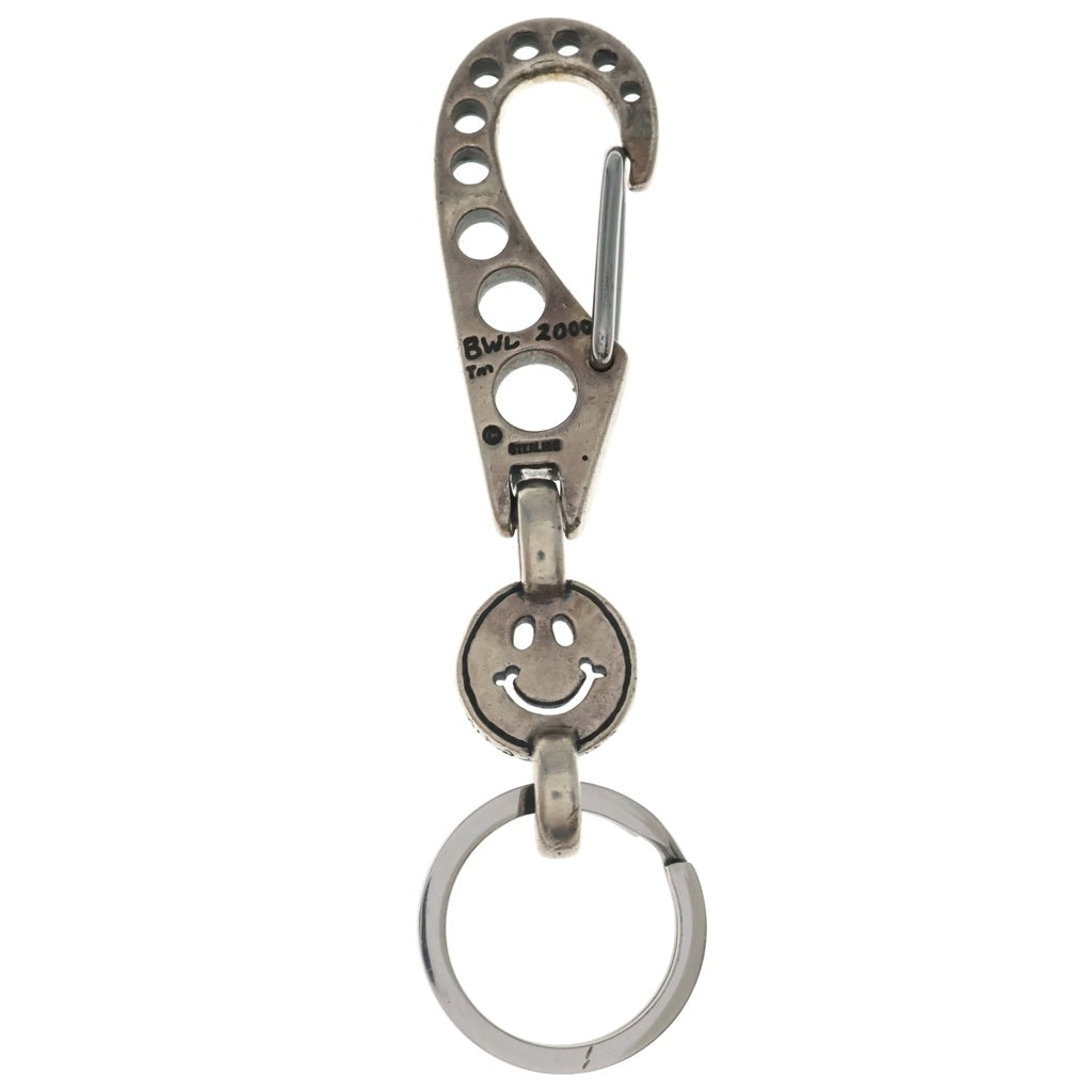 Bill Wall Leather/BWL(ビルウォールレザー) 2000 Crip With Happy Face Key Chain クリップ ウィズ ハッピー フェイス キーチェーン KC775
