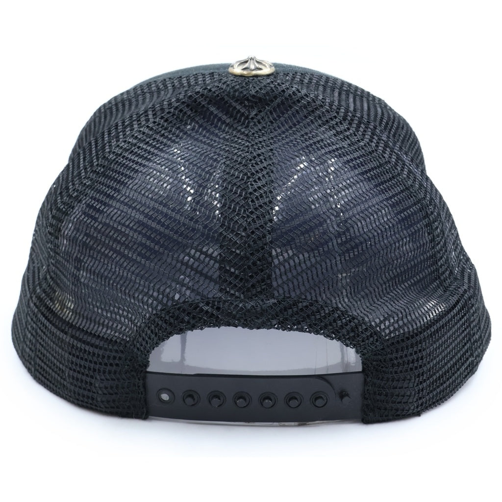 CHROME HEARTS(クロムハーツ) TRUCKER CAP CHパッチ メッシュ トラッカーキャップ 帽子 ブラック