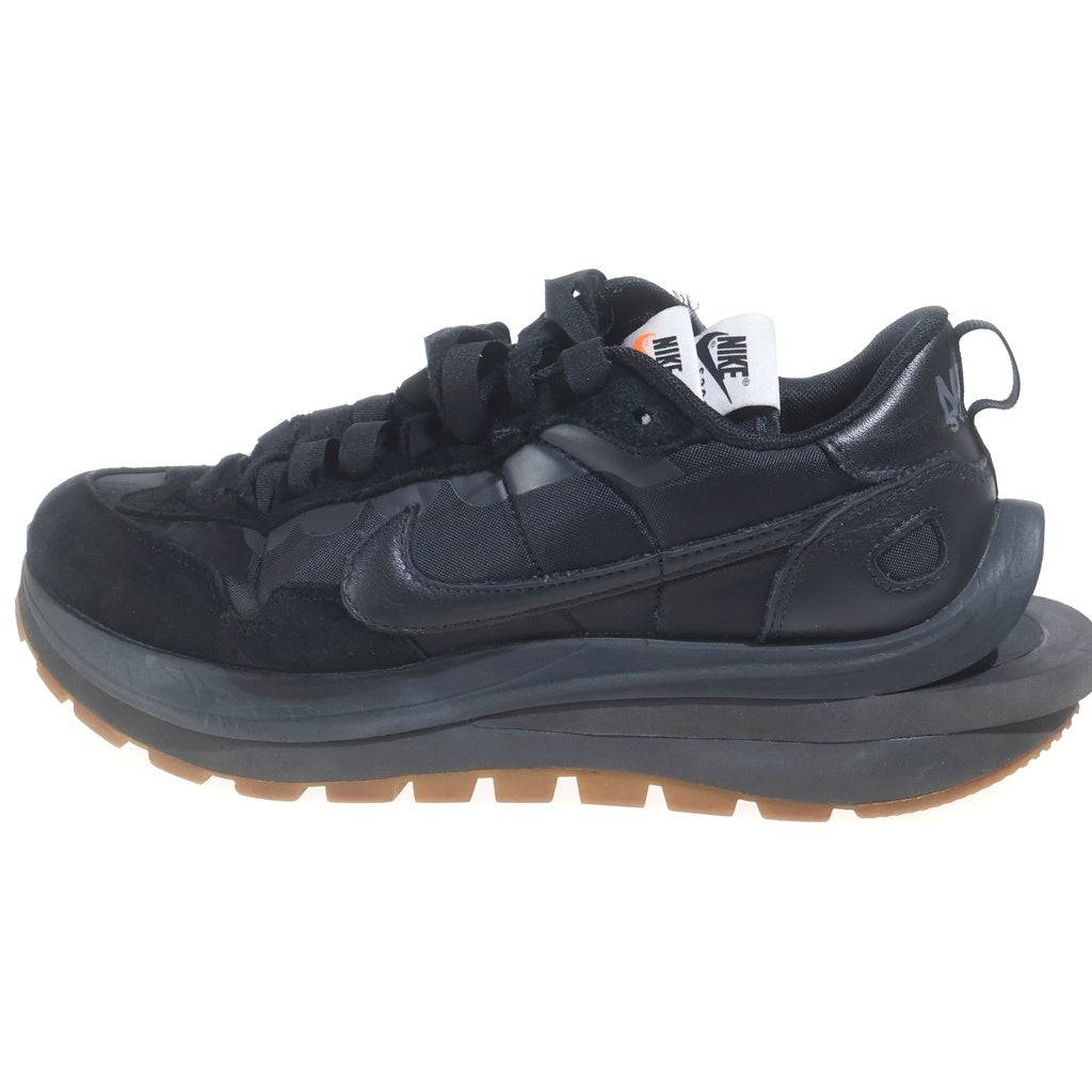 NIKE(ナイキ) ×SACAI VAPOR WAFFLE BLACK GUM サカイ ヴェイパーワッフル ガム ローカットスニーカー ブラック US8/26cm DD1875-001