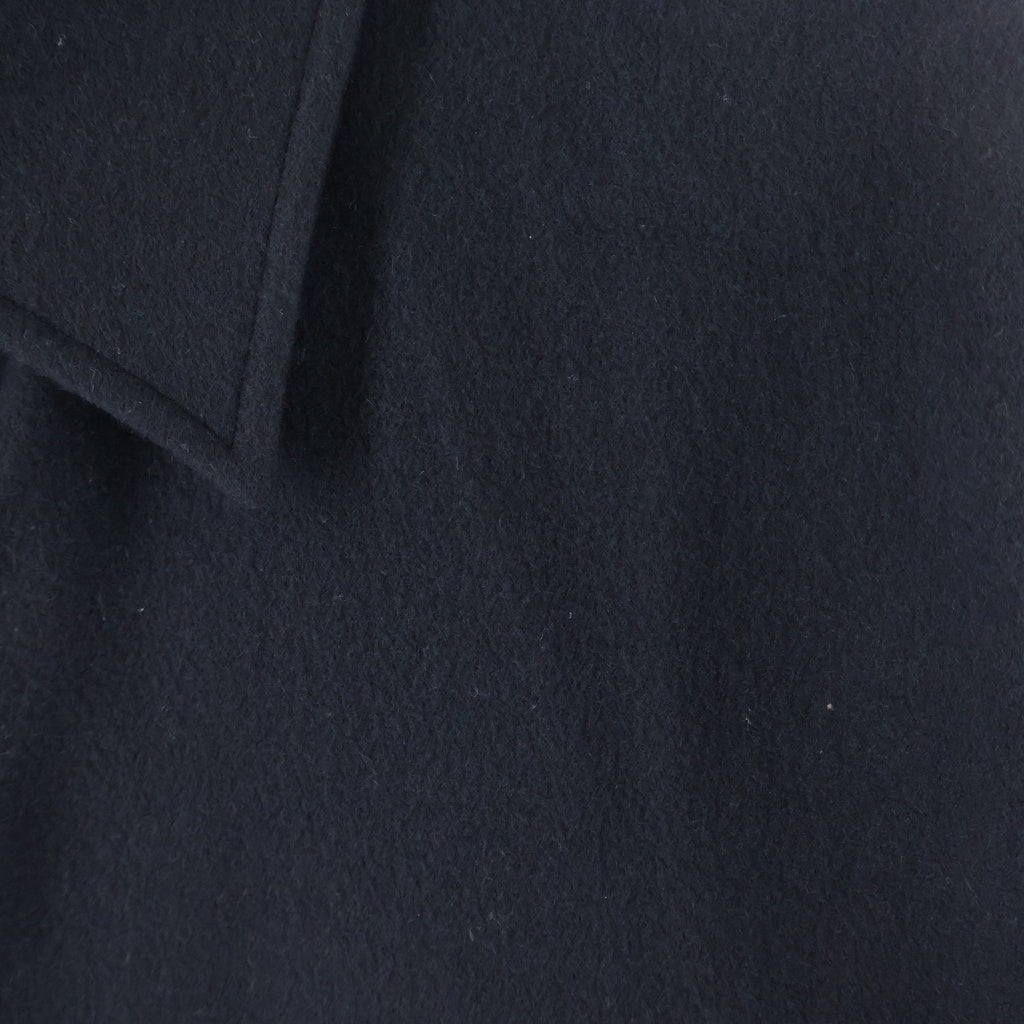 AURALEE(オーラリー) Brushed Super Fine Wool Flannel Shirt ブラッシュ加工 ウール フランネル 長袖シャツ ブラック A24AS01KF