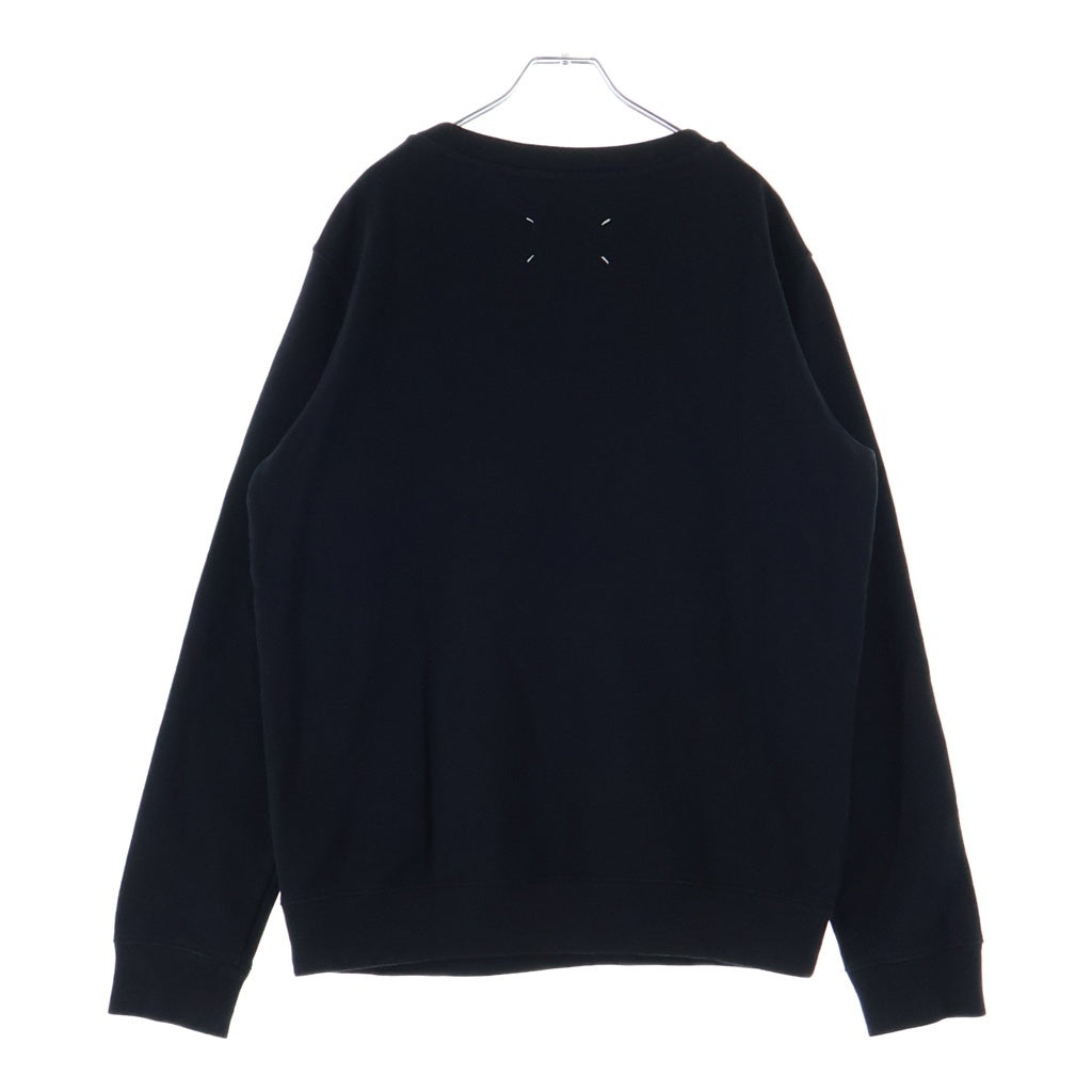 Maison Margiela(メゾンマルジェラ) 22SS Classic Sweatshirt クラシック プルオーバー スウェット トレーナー ブラック S50GU0181