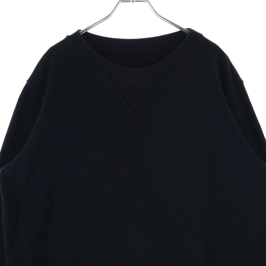 Maison Margiela(メゾンマルジェラ) 22SS Classic Sweatshirt クラシック プルオーバー スウェット トレーナー ブラック S50GU0181