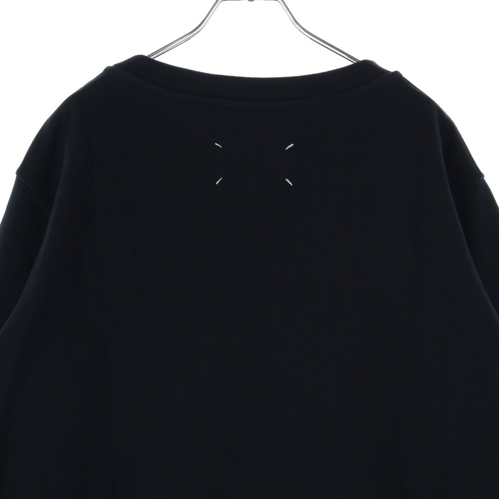 Maison Margiela(メゾンマルジェラ) 22SS Classic Sweatshirt クラシック プルオーバー スウェット トレーナー ブラック S50GU0181