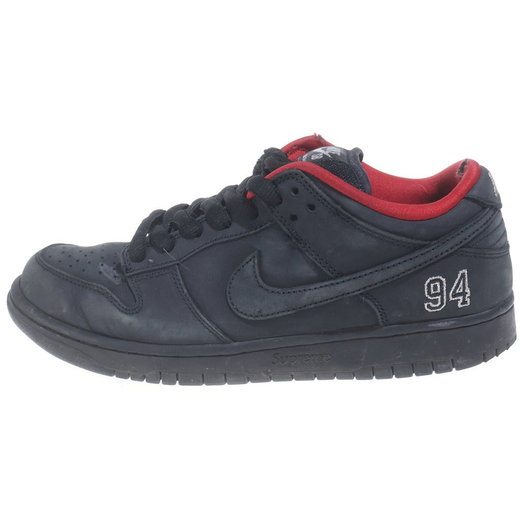 NIKE SB(ナイキエスビー) 25AW ×Supreme Dunk Low OG QS シュプリーム ダンク ロー ブラック US9/27cm HQ8487-001