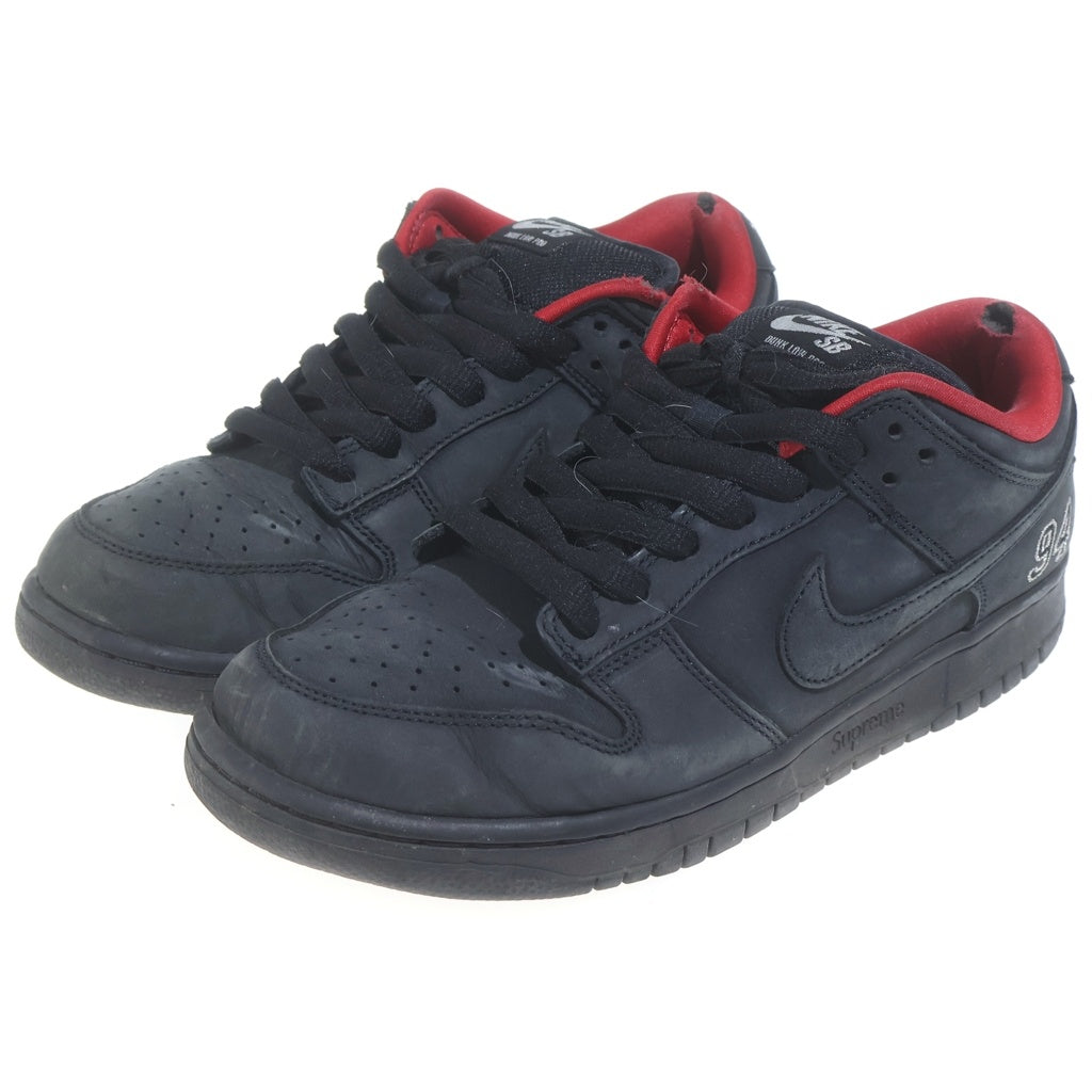 NIKE SB(ナイキエスビー) 25AW ×Supreme Dunk Low OG QS シュプリーム ダンク ロー ブラック US9/27cm HQ8487-001