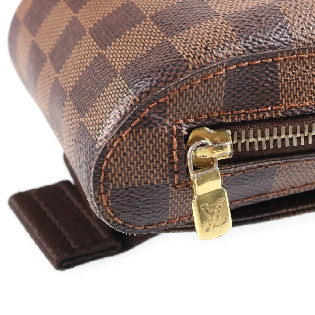 LOUIS VUITTON(ルイヴィトン) ダミエ ジェロニモス ウエストポーチ ブラウン N51994 レディース
