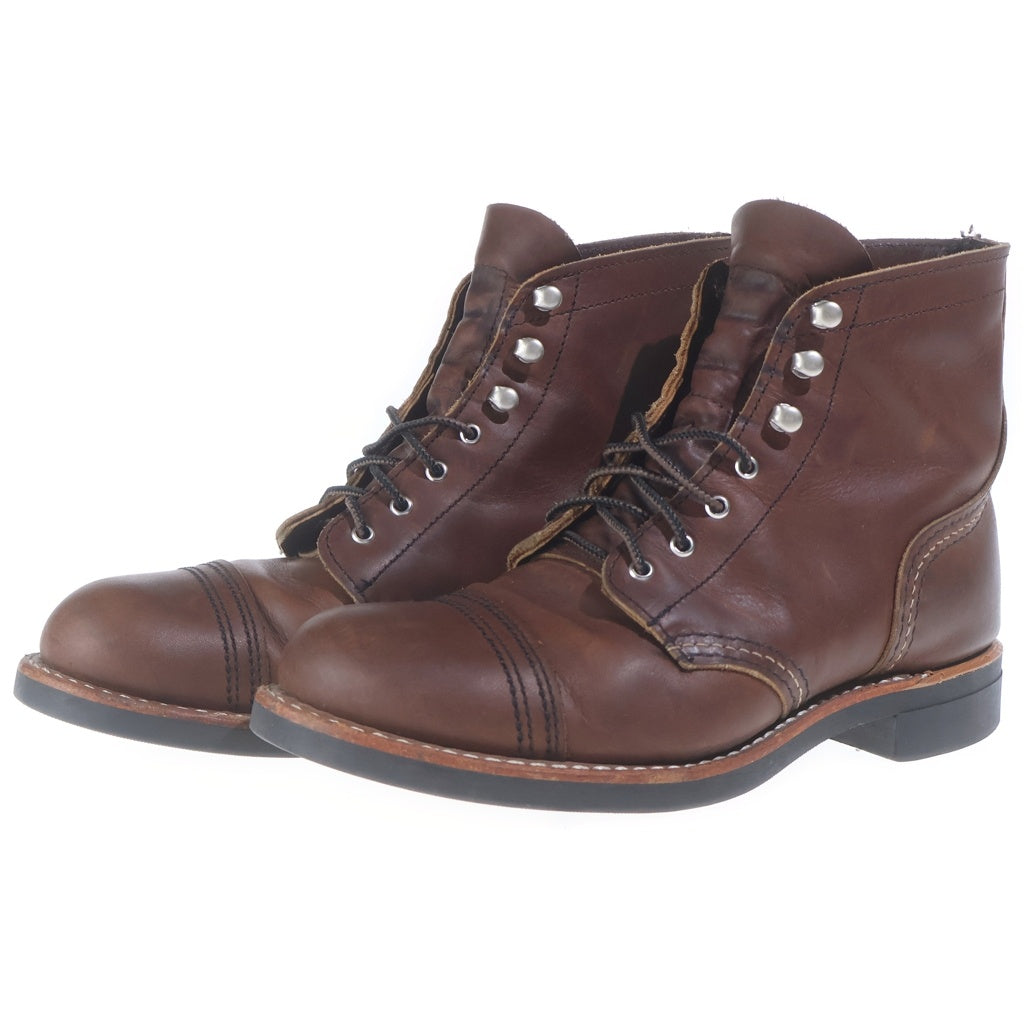 RED WING(レッド ウイング) 3365 IRON RANGER アイアンレンジャー Dワイズ D マウンテンブーツ ブラウン レディース