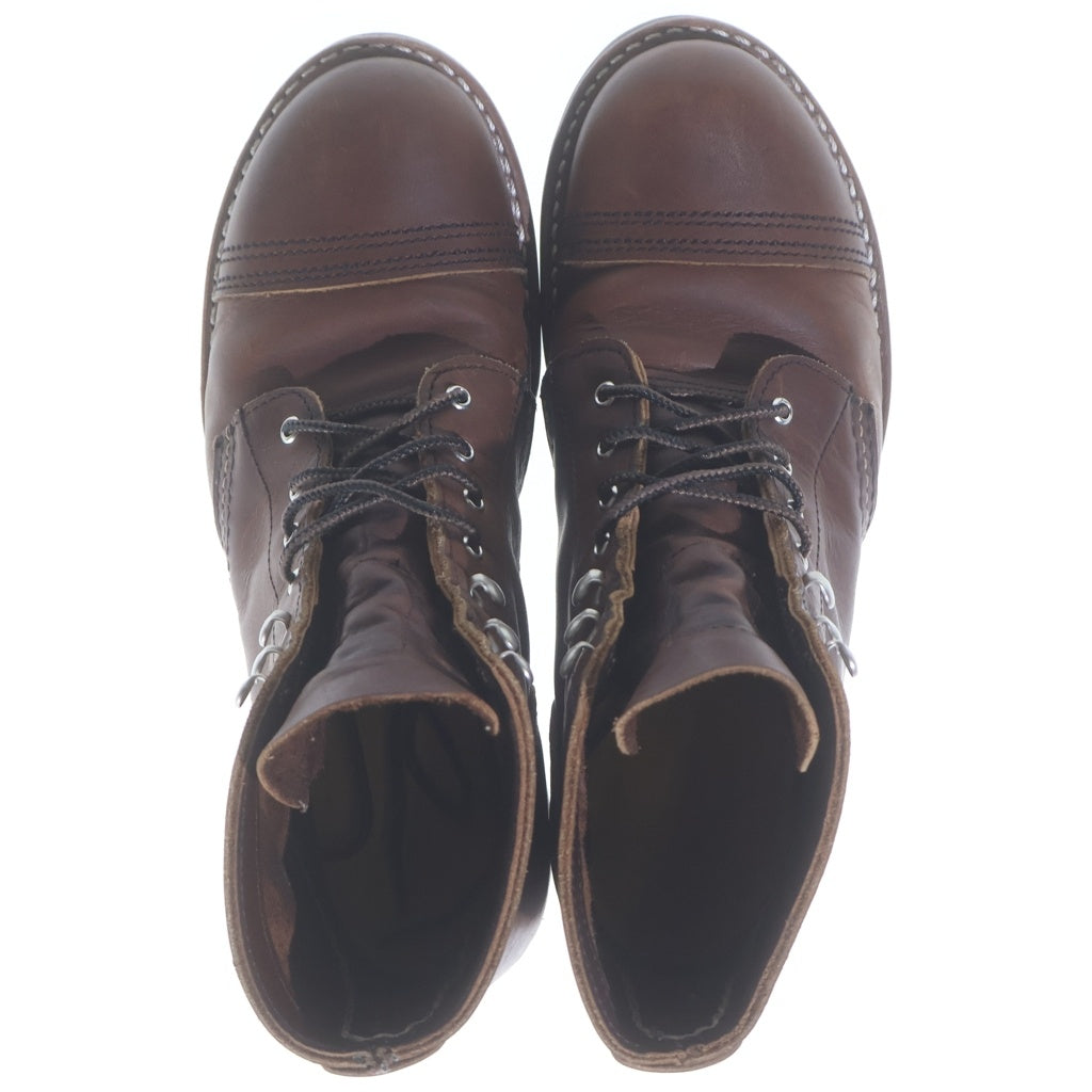 RED WING(レッド ウイング) 3365 IRON RANGER アイアンレンジャー Dワイズ D マウンテンブーツ ブラウン レディース