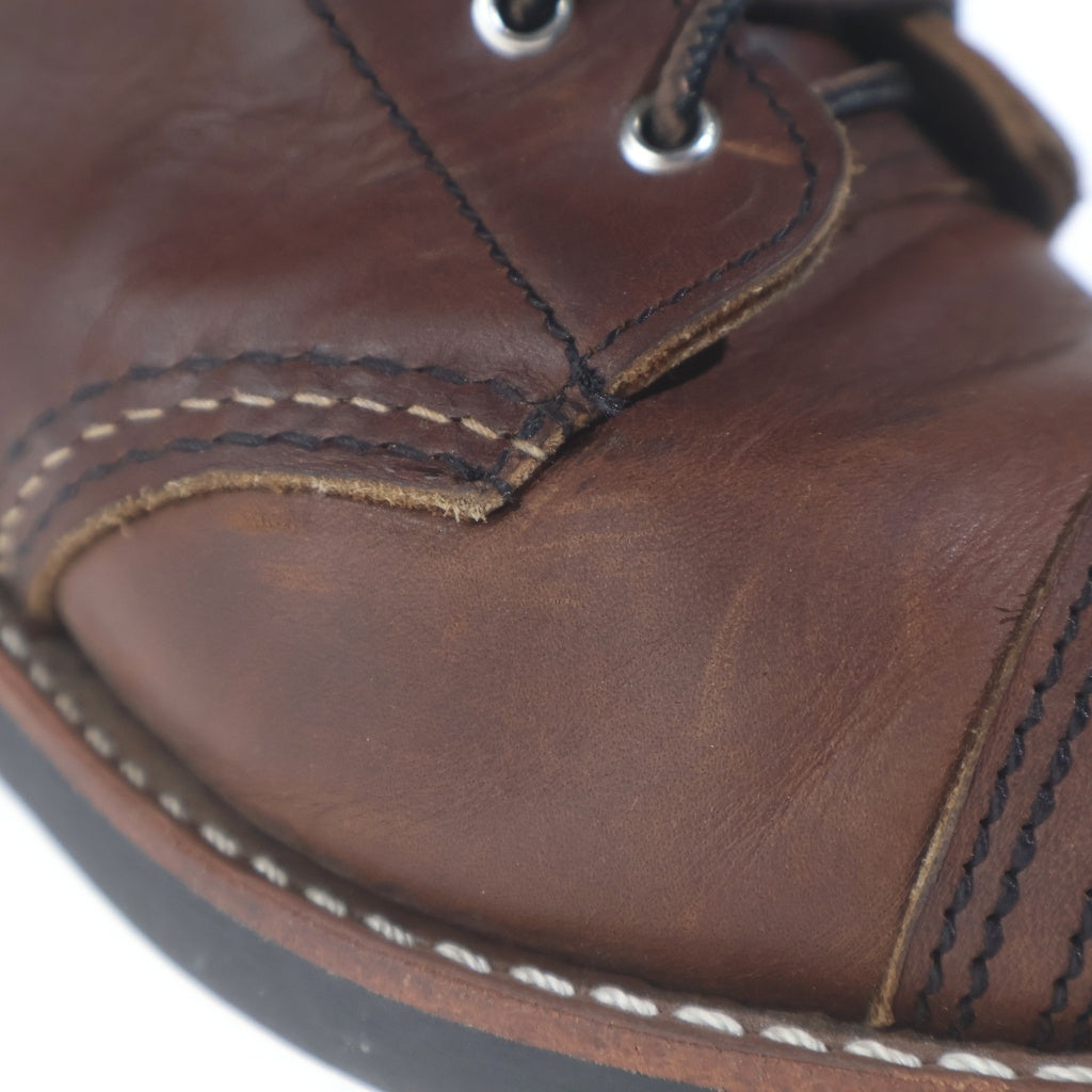 RED WING(レッド ウイング) 3365 IRON RANGER アイアンレンジャー Dワイズ D マウンテンブーツ ブラウン レディース