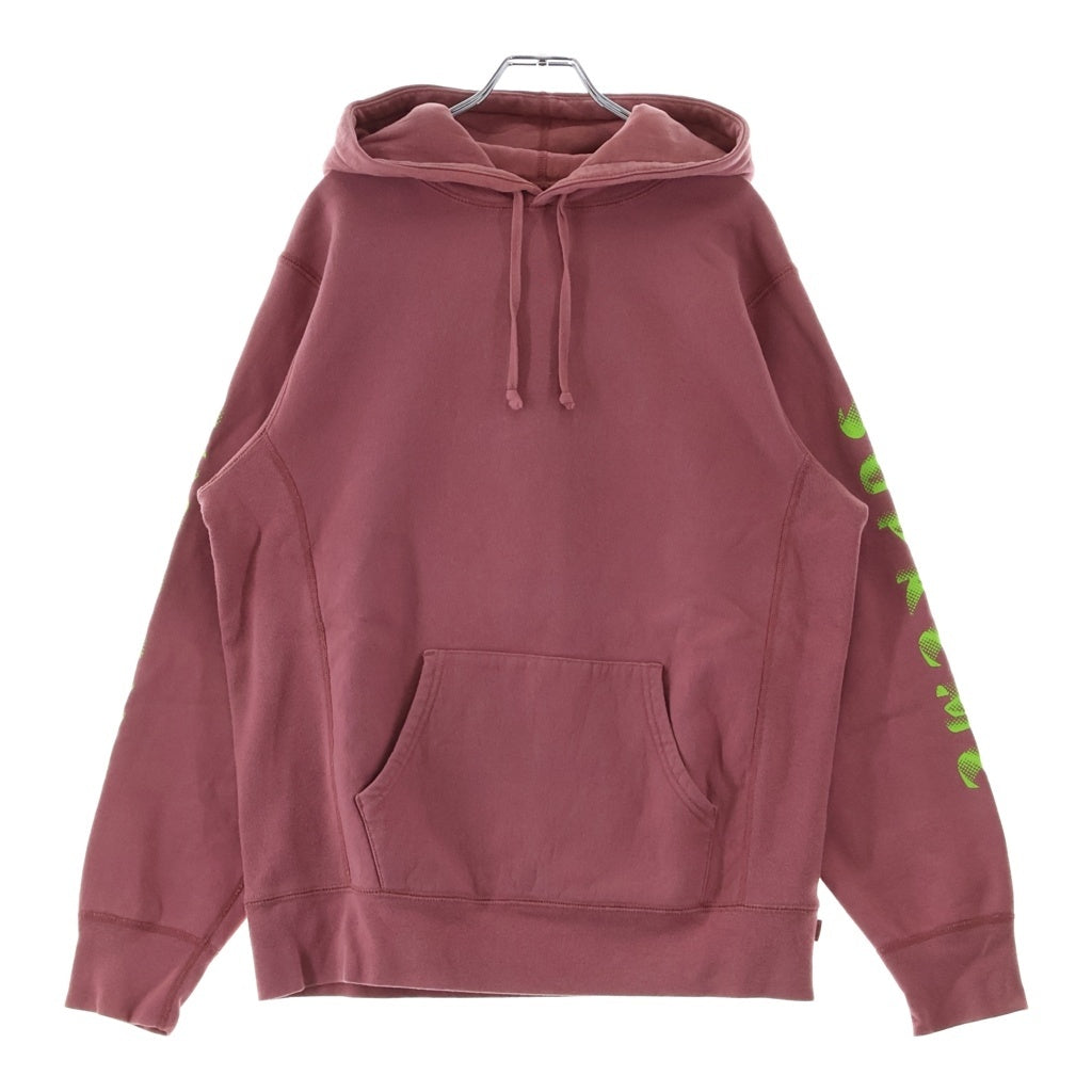 SUPREME(シュプリーム) 18AW Gradient Sleeve Hooded Sweatshirt グラディエントスリーブ プルオーバーパーカー フーディー レッド