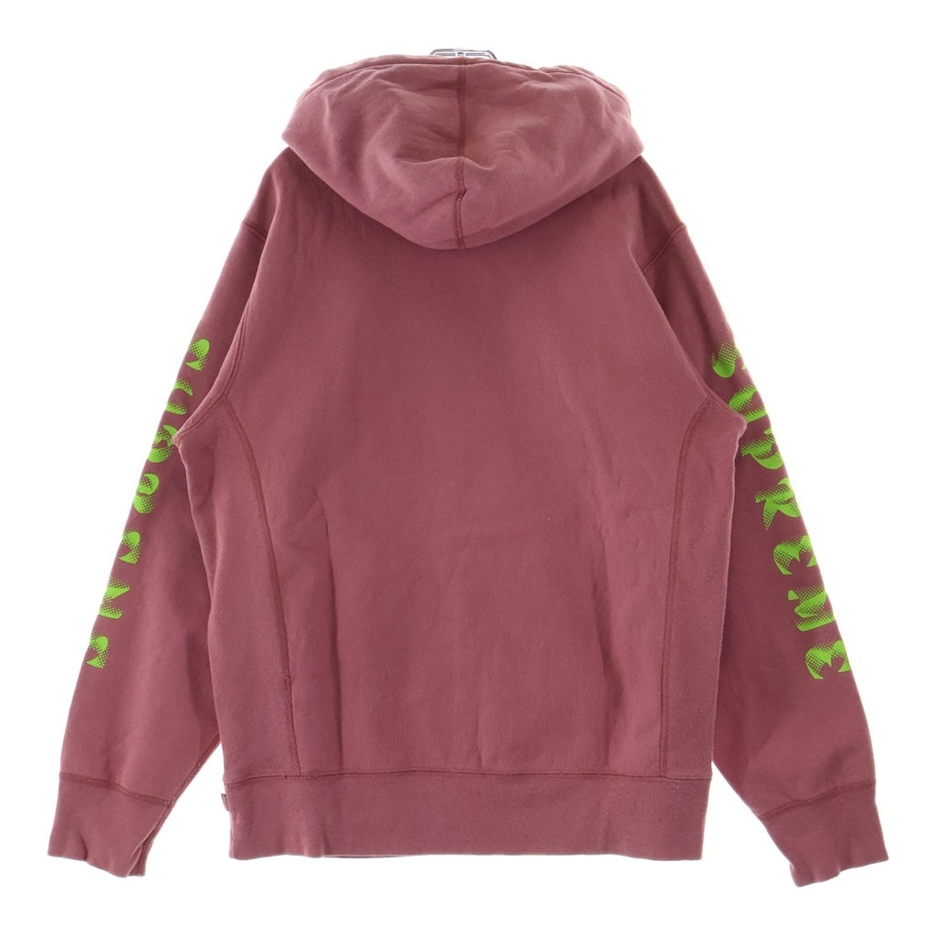 SUPREME(シュプリーム) 18AW Gradient Sleeve Hooded Sweatshirt グラディエントスリーブ プルオーバーパーカー フーディー レッド