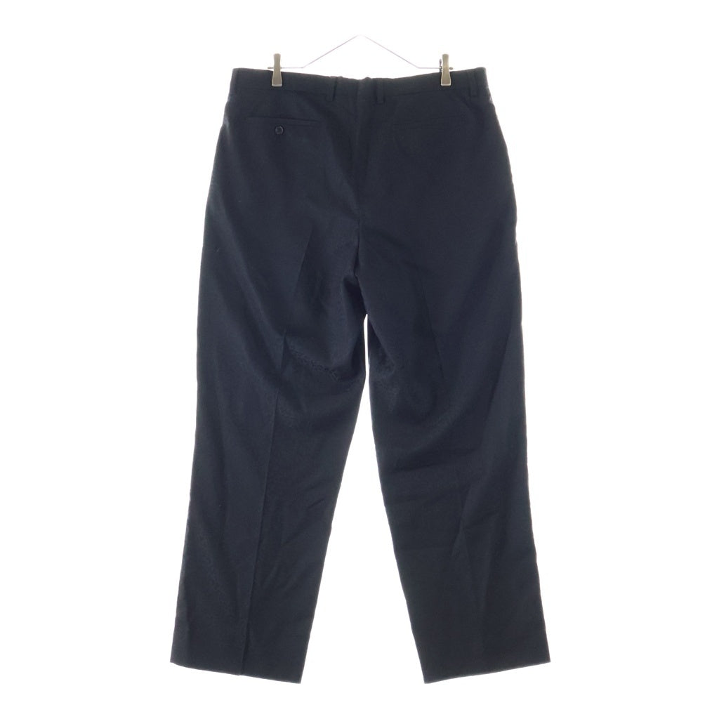 SUPREME(シュプリーム) 26SS Leopard Wool Trouser レオパードウールトラウザーパンツ スラックス ブラック