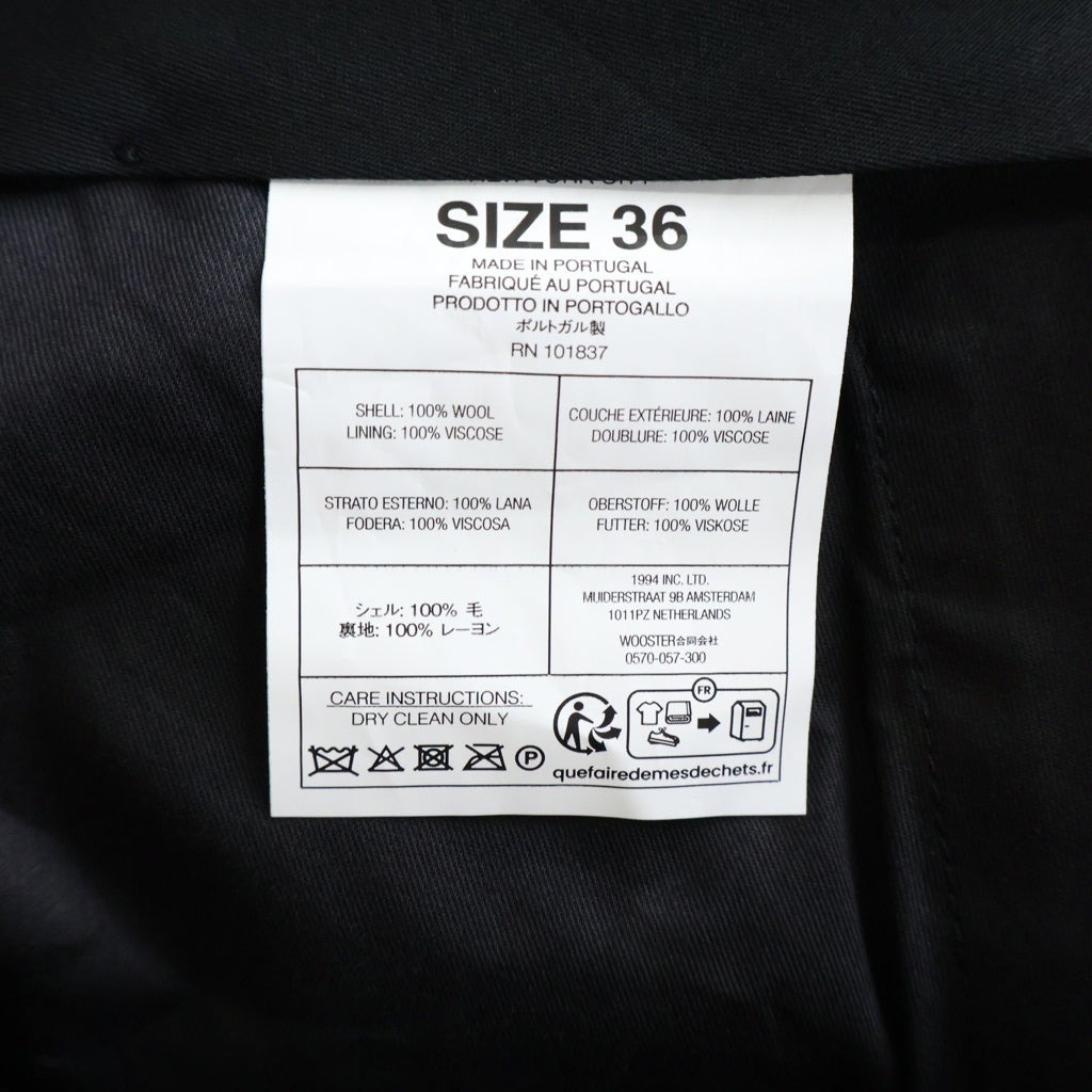 SUPREME(シュプリーム) 26SS Leopard Wool Trouser レオパードウールトラウザーパンツ スラックス ブラック