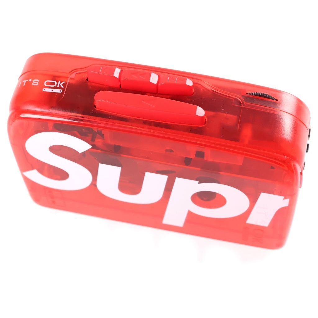 SUPREME(シュプリーム) 22SS ×NINM Lab IT'S OK Cassette Player ニンム・ラボ イッツオーケー カセットプレイヤー レッド