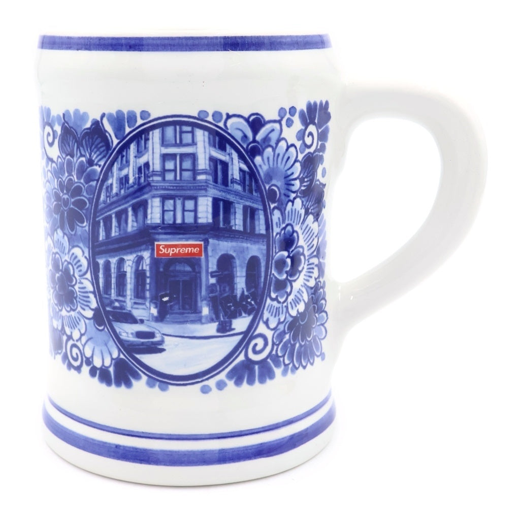 SUPREME(シュプリーム) 21SS ×Royal Delft Bowery Mug ロイヤルデルフト 190 バワリー マグカップ マルチ■