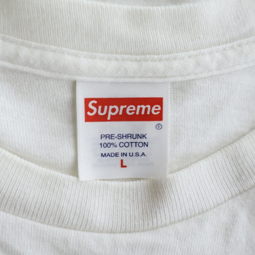 SUPREME(シュプリーム) 24SS Standard Tee スタンダード フロントプリント 半袖Tシャツ カットソー ホワイト