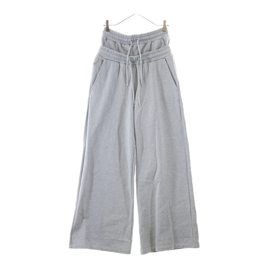 JOHN LAWRENCE SULLIVAN(ジョンローレンスサリバン) 24AW SWEAT STACKED PANTS スウェットスタックドパンツ グレー 2B012-0224-17