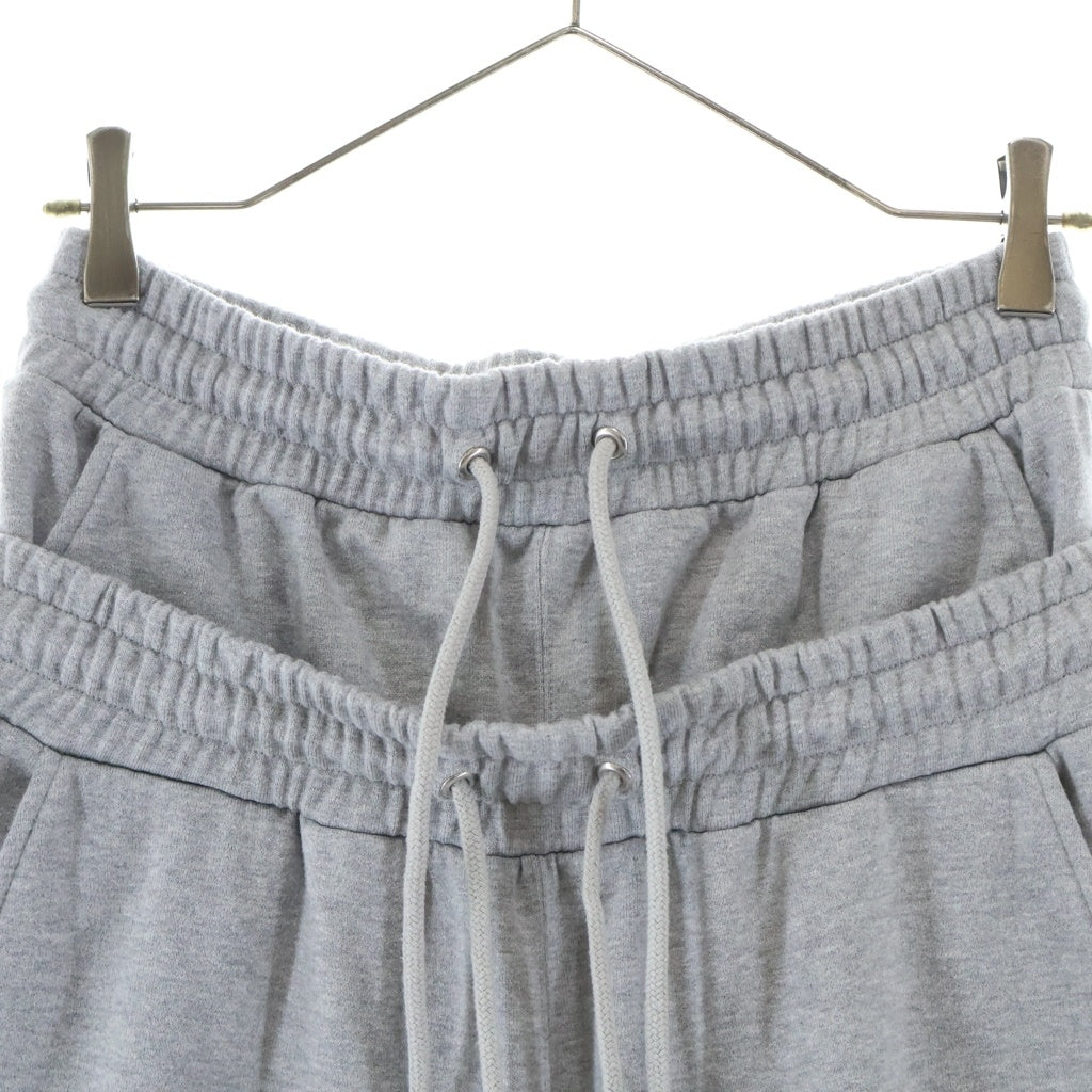 JOHN LAWRENCE SULLIVAN(ジョンローレンスサリバン) 24AW SWEAT STACKED PANTS スウェットスタックドパンツ グレー 2B012-0224-17
