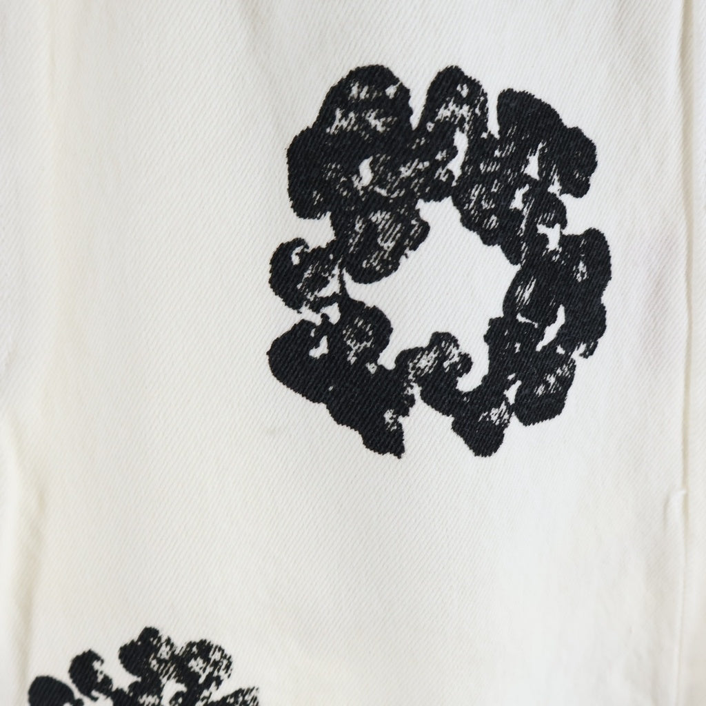 DENIM TEARS(デニムティアーズ) Levi's 501 Denim Pants リーバイス 花柄デニムパンツ ホワイト PC9-A1592-0004