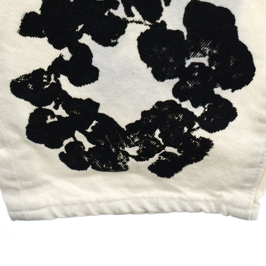 DENIM TEARS(デニムティアーズ) Levi's 501 Denim Pants リーバイス 花柄デニムパンツ ホワイト PC9-A1592-0004