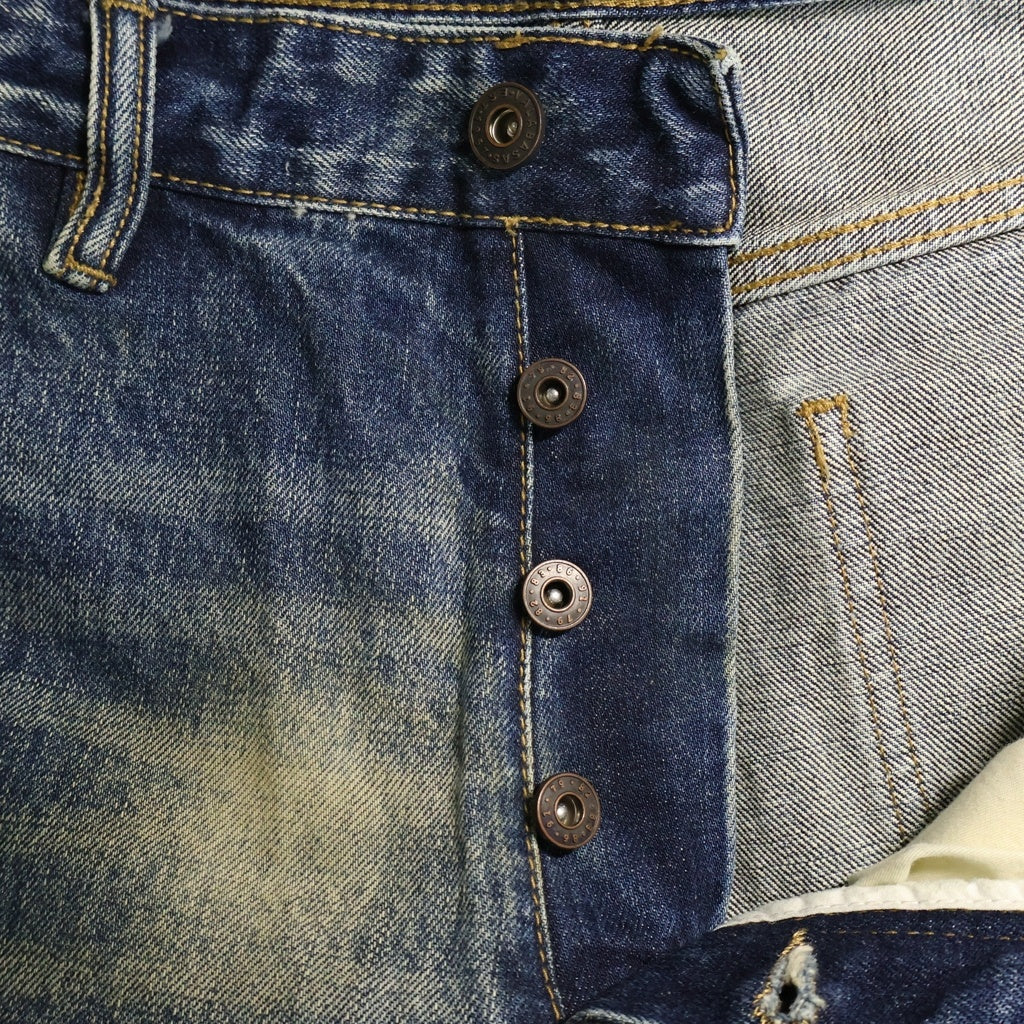 VALABASAS(ヴァラバサス) HENCE BAGGY DENIM PANT バギーデニムパンツ インディゴ