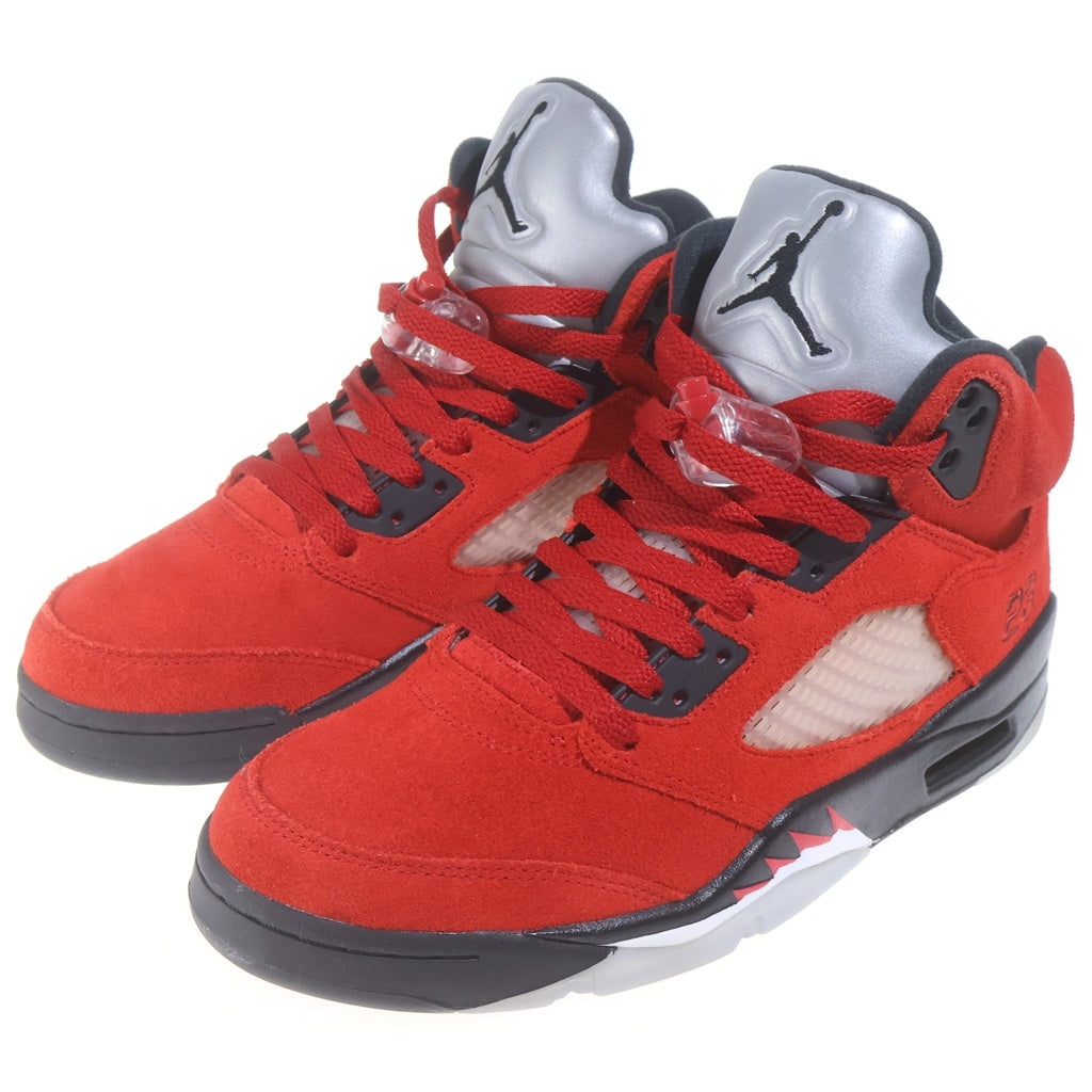 NIKE(ナイキ) AIR JORDAN TORO BRAVO エアジョーダン 5 トロブラボー ハイカットスニーカー レッド US9.5/27.5cm DD0587-600