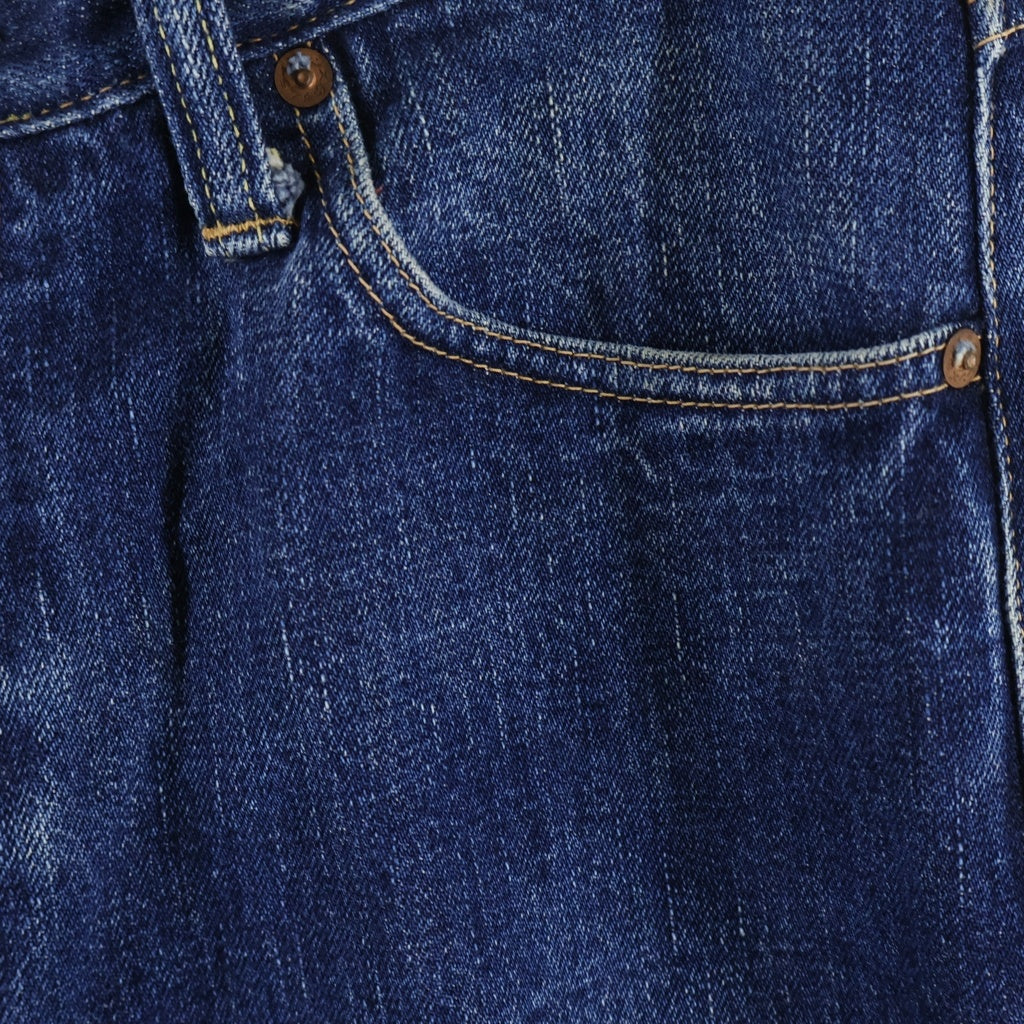 SAMURAI JEANS(サムライジーンズ) Lot7 ボタンフライ レギュラーストレート デニムパンツ インディゴ S0510XX
