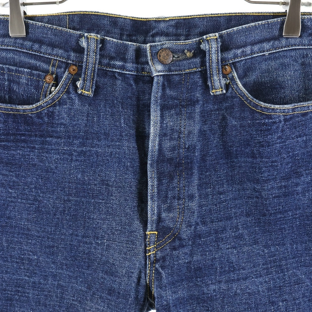 SAMURAI JEANS(サムライジーンズ) Lot08-196 ボタンフライ レギュラーストレート デニムパンツ インディゴ